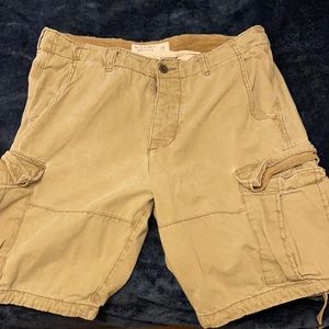 Abercrombie & Fitch Khaki Cargo Shorts